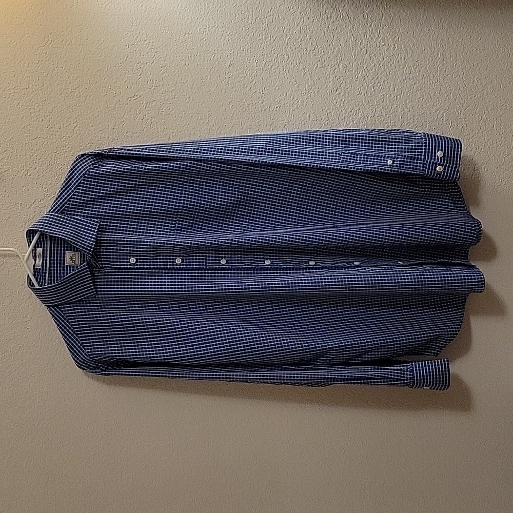 Peter Millar Button-Down - Blue - Large - image 1